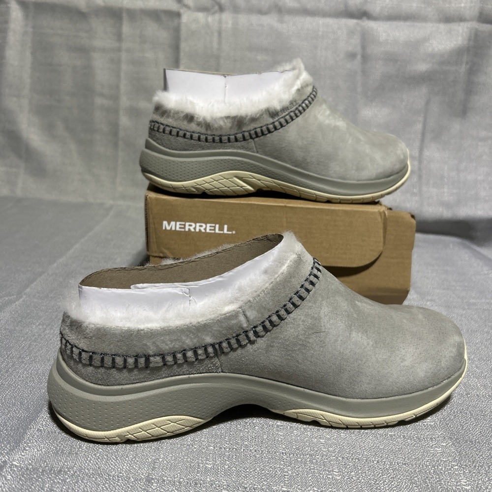 Merrell Women's Encore Ice 5 Fog Slippers Size 6 Fleeze Lounge